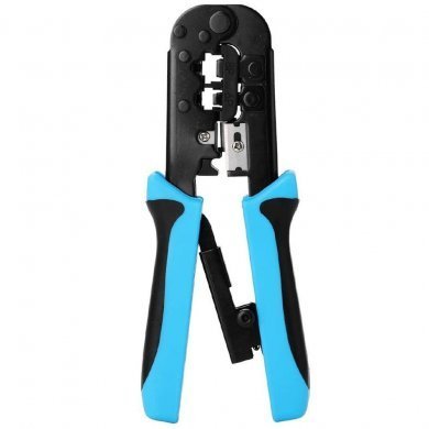 Crimpador para Cabo de Rede RJ45 RJ11 RJ12