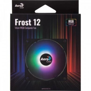 FROST-12-FRGB Aerocool Cooler Fan Auxiliar Frost 120mm FRGB