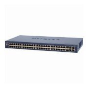 Switch Netgear Prosafe FS752TSNA - 48x 10/100 + 4x 1 48 10/100 Mbps auto sensing Fast Ethernet switching ports, 4 Built-in RJ-45 Gigabit Ethernet ports 