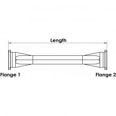 FT20KK-0900-N-FK Cabo FlexTwist Flexible Twist WR42 17.7 a 26.5 GHz
