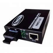 Fiberwan Conversor de Fibra Optica 10/100 Mbps POE  1 FO SC - 2KM-MM/20KM-SM -A
