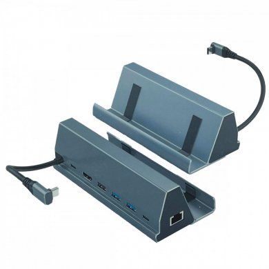 FX-2221 Docking station 7x1 para Nintendo Switch e DEX