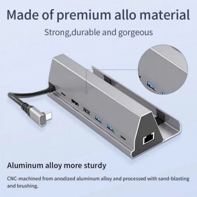 FX-2221 Docking station 7x1 para Nintendo Switch e DEX