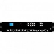 Flexport matriz de vídeo HDMI 4x4 1080p função video wall comutação contínua seamless switch