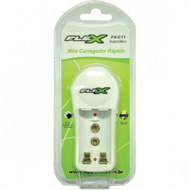 FX-C11 Carregador de Pilha Bivolt Flex