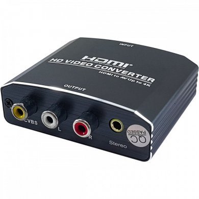 FX-HAC01 Flexport conversor HDMI para Video AV + Áudio R/L