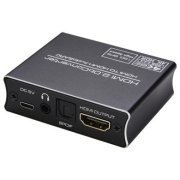 Flexport conversor HDMI para HDMI + Áudio 4K@60Hz ARC saída de áudio SPDIF + P2 3.5mm (não acompanha fonte)