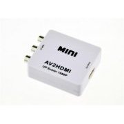 Mini convesor FlexPort RCA AV para HDMI 