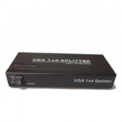 FX-VSP0104 Flexport Splitter VGA 1x4 sem saída de áudio