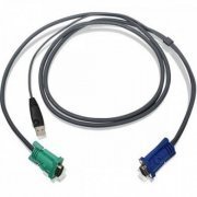 Iogear Cabo KVM USB 1.8m compatível com GCS1716 GCS1816 GCS1808 GCS1742 GCS1744
