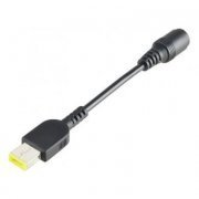 Cabo Adaptador de Fonte Notebook Lenovo 5.5x2.5mm Plug Retangular G400s X240 G40-30 G40-45 