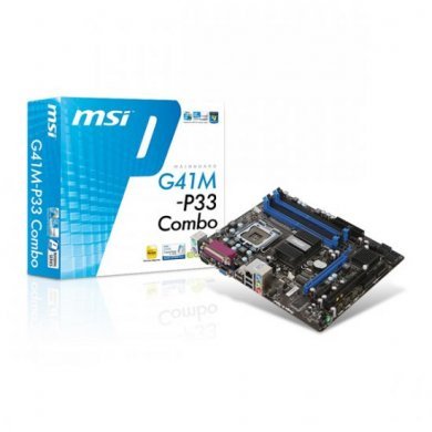 G41M-P33 Placa Mãe MSI LGA775 M-ATX