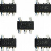 5x Ci 509UK USB Power Switch controlador de corrente US SOT-23-5, marcação de lote no componente é: 509UK
