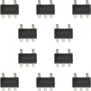10x Ci Power SW G517 G517F1T12U 5AFB3 SOT-23-5 marcação de lote: 5AFB3 - kit com 10 unidades