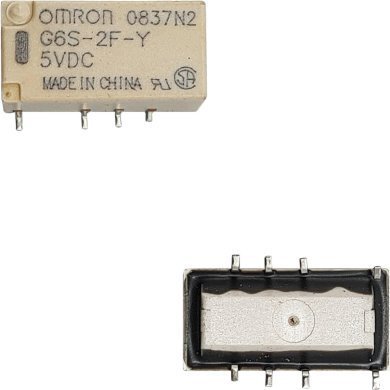 G6S-2F-Y Omron Low Signal Relays 5VDC 2A DPDT 2 Form C