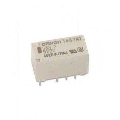 Omron Low Signal Relays 5VDC 2A DPDT 2 Form C