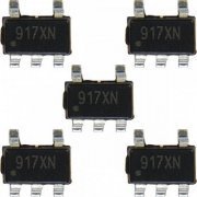 5x Ci 917XN Regulador de Tensão LDO SOT-23-5 kit com 5 unidades