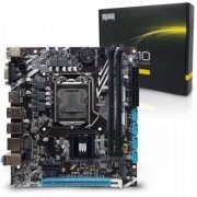 Revenger Placa mãe H110 Intel LGA 1151 DDR4 mATX Suporta até 32GB DDR4 1x PCI M.2 NVMe