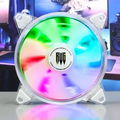 Revenger kit 3x fan 120mm RGB com controladora branco