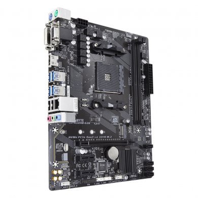 GA-A320M-S2H GIGABYTE Placa Mãe AMD AM4 mATX DDR4 até 32GB