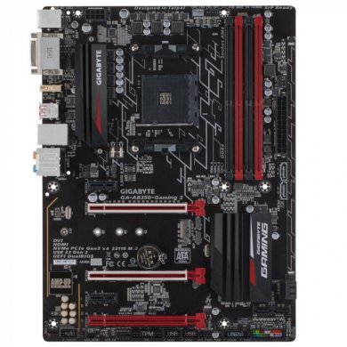 GA-AB350-GAMING3 GIGABYTE Placa Mãe p/ AMD AM4 ATX DDR4