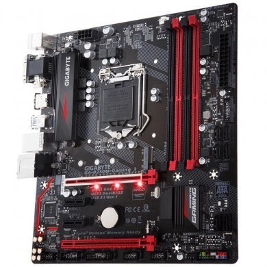 GA-B250M-GAMING3 Gigabyte Placa Mãe LGA 1151 MATX DDR4