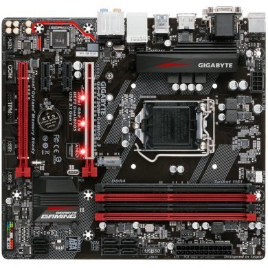 GA-B250M-GAMING3 Gigabyte Placa Mãe LGA 1151 MATX DDR4