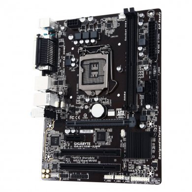 GA-H110M-S2PH/DDR4 GIGABYTE Placa-Mãe Intel LGA1151 DDR4