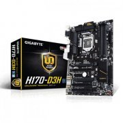 Gigabyte Placa Mãe Gigabyt Gamer LGA1151 Memória DDR4 2133MHz até 64GB, Rede Gigabit 10/100/1000, Suporta RAID