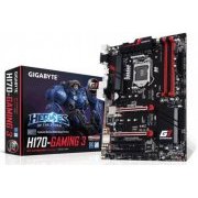Placa Mãe GigaByte Intel GAMER ATX 6ª Geração LGA1151 DDR4 até 64GB 2133MHz, Chipset H170, RAID, Som Vídeo e R
