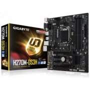Gigabyte Placa Mae LGA 1151 MATX DDR4 2400Mhz M.2 USB 3.1 HDMI