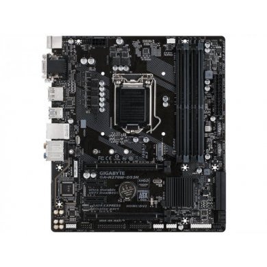 GA-H270M-DS3H Gigabyte Placa Mae LGA 1151 MATX DDR4