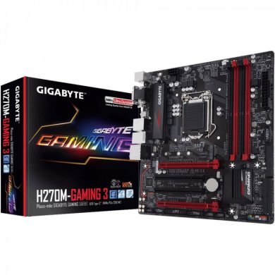 GA-H270M-GAMING3 GIGABYTE Placa-Mãe Intel LGA1151 mATX