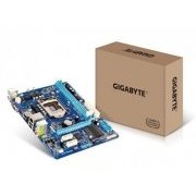 Gigabyte Motherboard Micro ATX LGA1155 Processador Intel, Chipset Intel H61, DDR3 ate 16GB, Som Video e Rede G