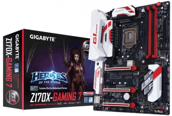 GA-Z170X-GAMING7 Placa Mãe GigaByte Intel Gamer ATX