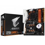 Placa Mãe Gigabyte Intel 1151 AORUS DDR4 até 64GB 4133Mhz, 6 x HD SATA 6Gb/s, Rede Dual Gigabit, Vídeo On Boar