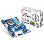 Placa Mãe Gigabyte LGA1155 DDR3 2400MHz Até 16GB, Rede Gigabit, 2x SATA 6Gb/s, 3x SATA 3Gb/s, Video e Áudio In