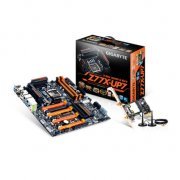 Placa Mãe Gigabyte GA-Z77X Core I5 I7 LGA1155, Memória DDR3 2400Mhz, HD Sata3, 3 x PCI Express x16, 4 X USB 3.