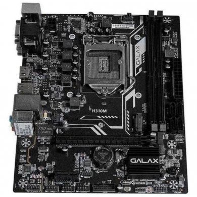 GALAX-H310M-PLUS Galax Placa Mãe Intel H-310M  DDR 4 2666Mhz
