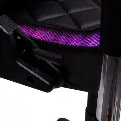 Dazz cadeira gamer Galaxy Thunder RGB reclinável