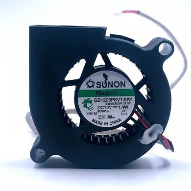 GB1205PKV1-8AY SUNON Fan 12V 1.4W 50x50x20mm 3 Fios