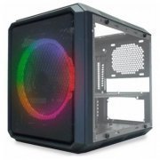 Kmex K-Mex Gabinete Microcraft V CG-05RC Preto Tampa Lateral em Acrílico e 1 Cooler Fan RGB 200mm Incluso