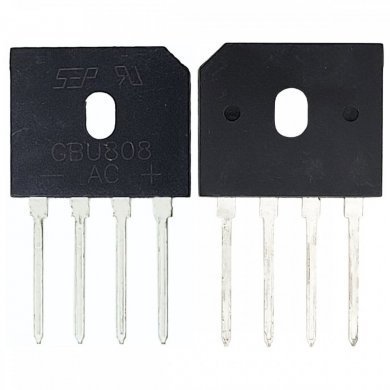 Ponte retificadora monofásica 800V 8A