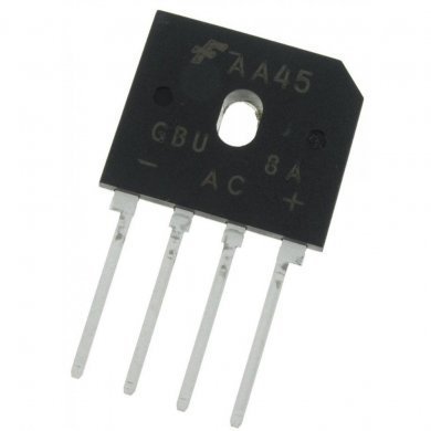 GBU8A Ponte retificadora 8A 600V