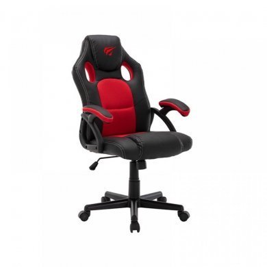 GC939 Havit Cadeira Gaming Series Preto e Vermelho 120Kg