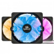 Redragon Cooler Fan RGB Kit com 3 Unidades Dimensões 120x120x25mm
