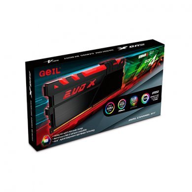 Geil Memoria Gamer EVO-X RGB DDR4 4GB 2400Mhz