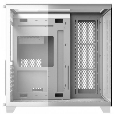 Pcyes gabinete gamer Forcefield Max White Ghost