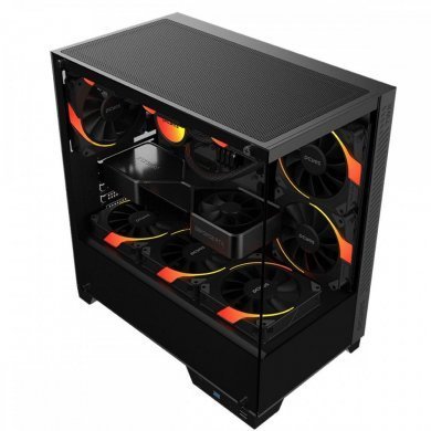 Pcyes gabinete gamer Forcefield TWR Black Vulcan