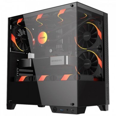 GFFTWRBV Pcyes gabinete gamer Forcefield TWR Black Vulcan